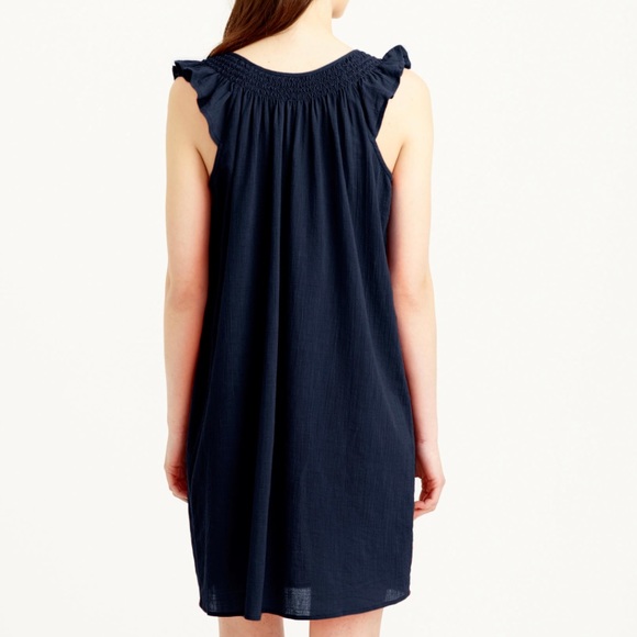 J.Crew Sz S Flutter Beach Tunic Dress EUC - Picture 2 of 4